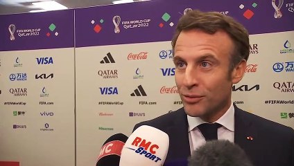 Emmanuel Macron : "On ramène la Coupe à la maison"