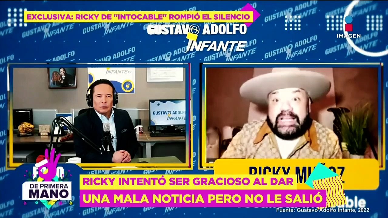 'Fue un broma': Ricky Muñoz de Intocable, sobre cancelar su concierto