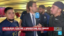 Mondial-2022 : Avec des supporters français au Qatar après la victoire des Bleus