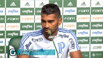 Confira como foi a coletiva com o volante Thiago Santos