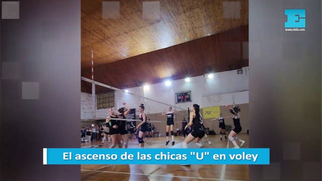El ascenso de las chicas U en voley