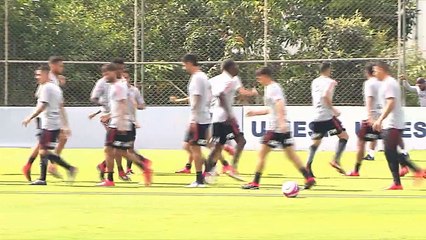 Confira as imagens do treino do Corinthians