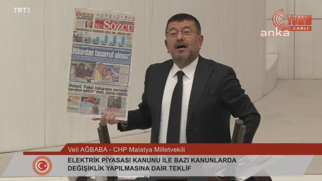 CHP Genel Başkan Yardımcısı Veli Ağbaba: ''Yandaşın, çetelerin Noel Baba’sısınız''
