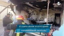 Explosión en Tlalnepantla por fuga de gas destroza casa y deja cinco heridos