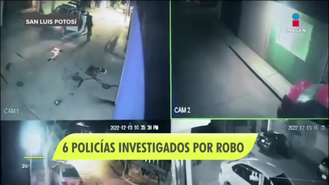 Señalan a 6 policías de la Guardia Civil en SLP investigados por robo