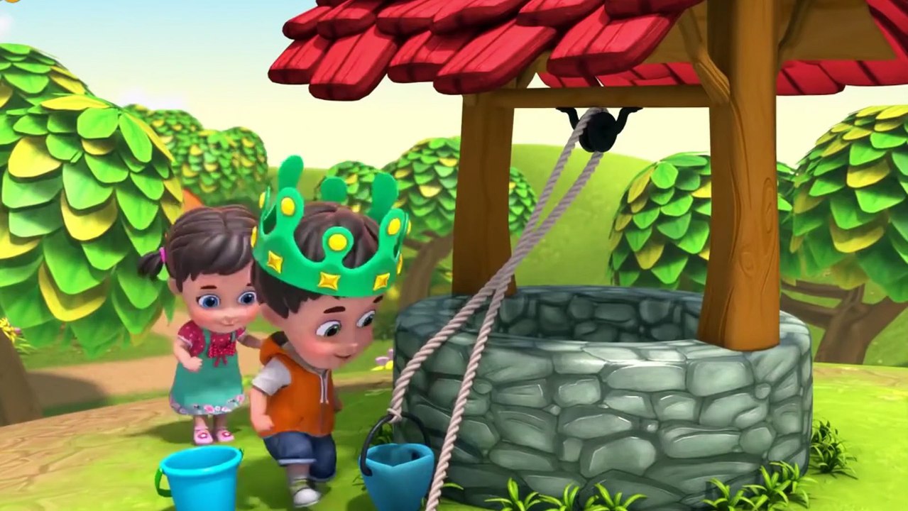 Jack and Jill | Nursery Rhyme | Funny kids song