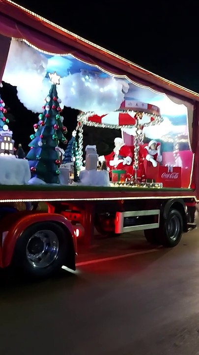 Coca-Cola's Christmas Motorcade