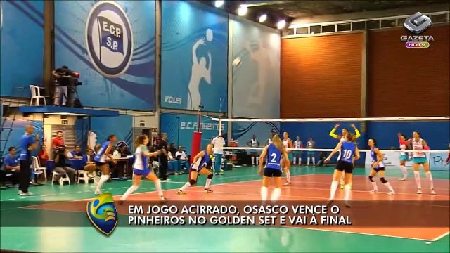 Osasco vence Pinheiros no Golden Set e encara Sesi na final