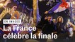 La France célèbre la qualification des bleus en finale du Mondial