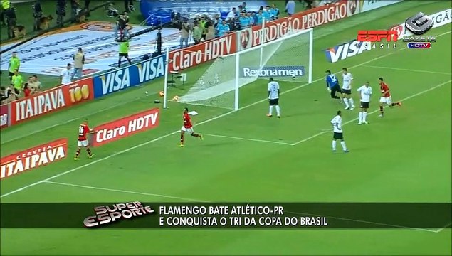 Assista aos gols que deram o título da Copa do Brasil ao Flamengo