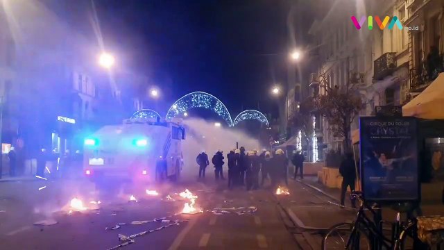 Suporter Maroko di Belgia Ngamuk, Bentrok dengan Polisi
