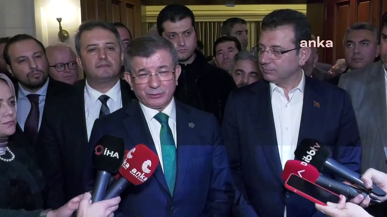 Davutoğlu Saraçhane'de