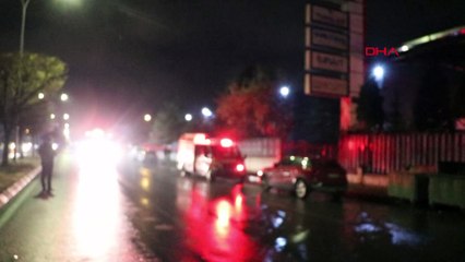 Kayseri'de çelik kapı fabrikasında yangın