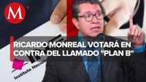 Monreal alista voto en contra de 'Plan B' electoral
