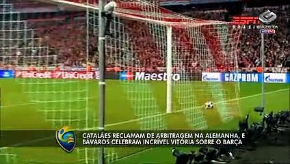 Barcelona reclama de arbitragem e Bayern mantém os pés no chão