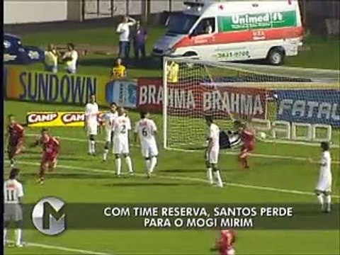 Mogi Mirim 3 x 1 Santos 10032012 13ª rodada Melhores Momentos