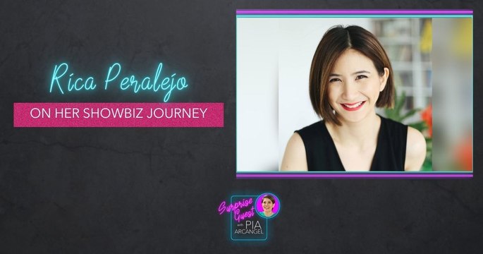 Rica Peralejo on her showbiz journey | Surprise Guest with Pia Arcangel