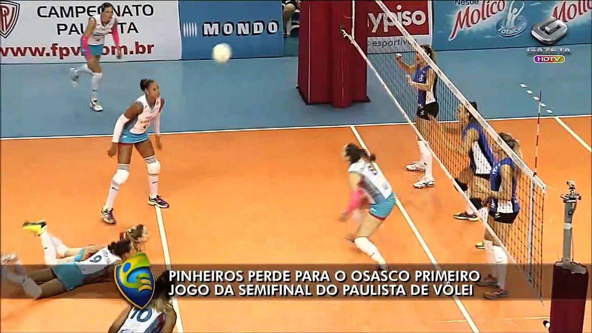 Osasco vence Pinheiros na primeira partida da final Paulista