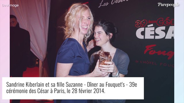 Deux caillots dans le cerveau : Sandrine Kiberlain dans le coma, son accouchement a failli virer au drame