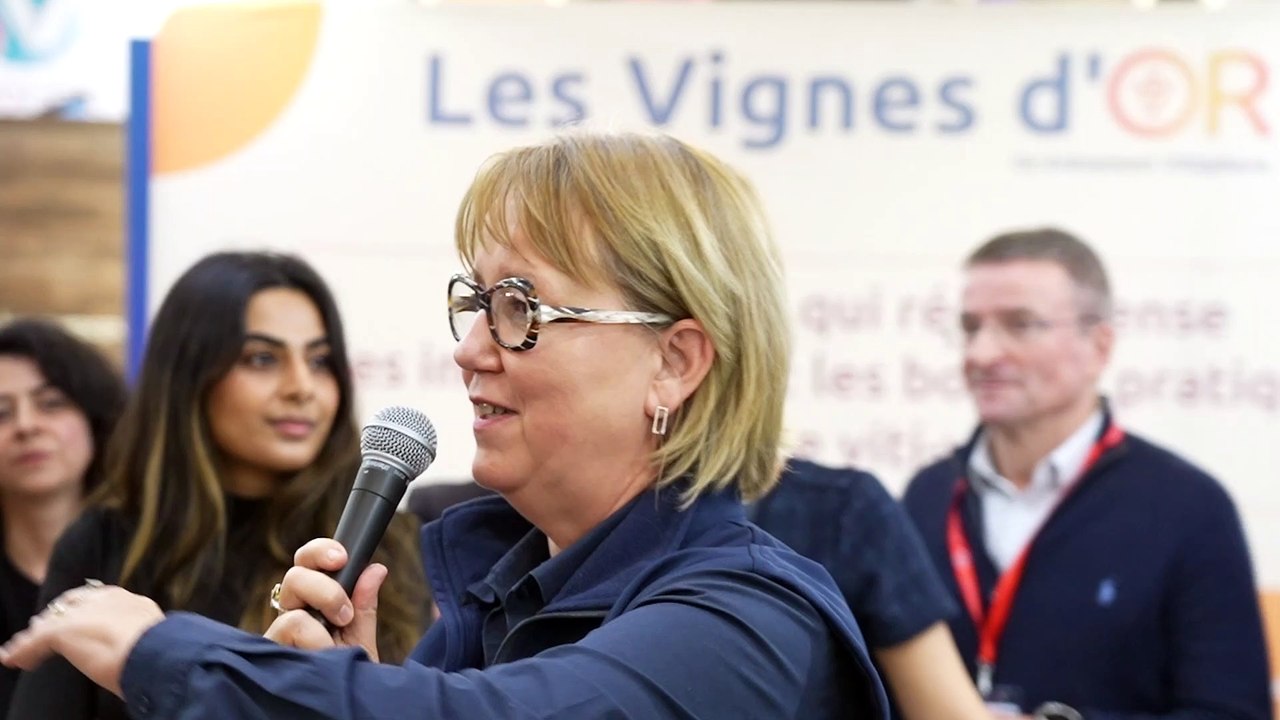 Remise du prix de la catégorie "innovation au vignoble" du trophée "Les Vignes d'Or"