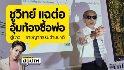 คืบหน้า คดีตู้ห่าว-กลุ่มทุนจีนสีเทา หลังชูวิทย์แฉ ขบวนการอุ้มท้องซื้อพ่อ l SPRiNGสรุปให้