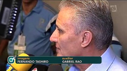 Tite acompanha clássico entre Palmeiras e Santos