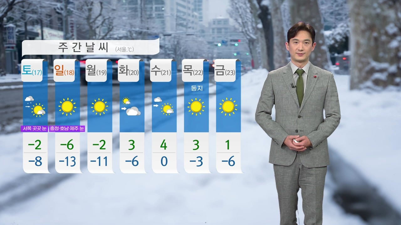 [날씨] 퇴근길 빙판 주의...내일 오늘보다 더 추워 / YTN