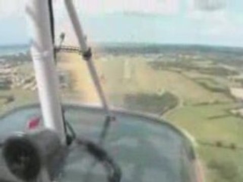 Balade sur la Baule avec l'ULM Hanuman