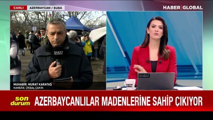 Azerbaycanlılar madenlerine sahip çıkıyor: 4. gün