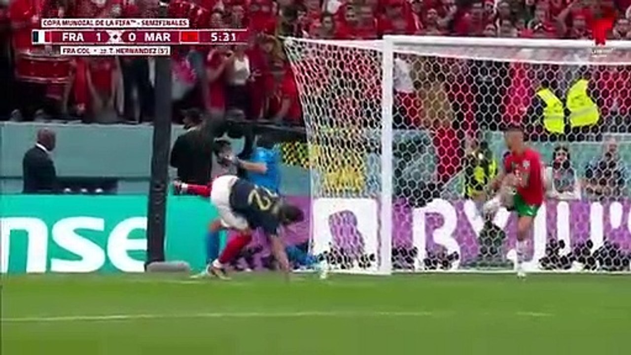 France 2 :  0 Morocco  ● 2022 World Cup Semi-final  Goals & Highlights    Frankreich - Marokko 2 x 0 ● Halbfinaltore und Highlights der WM 2022