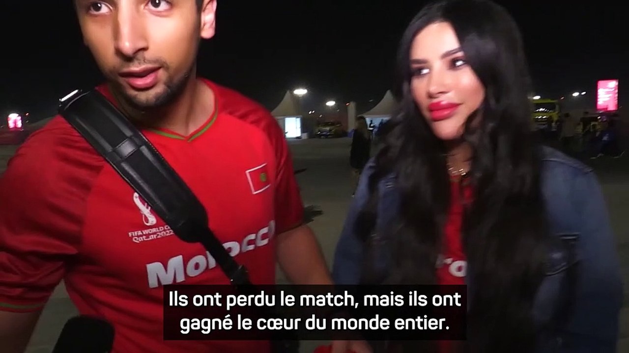 Maroc - Les supporters marocains sont fiers des Lions de l'Atlas