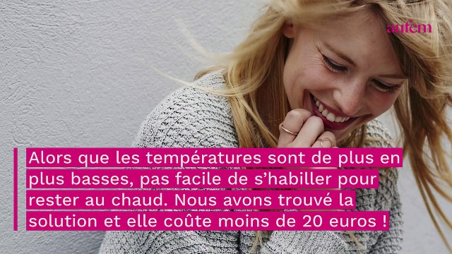 Ce sous-pull promet de vous garder au chaud tout l'hiver (à moins de 20 euros)