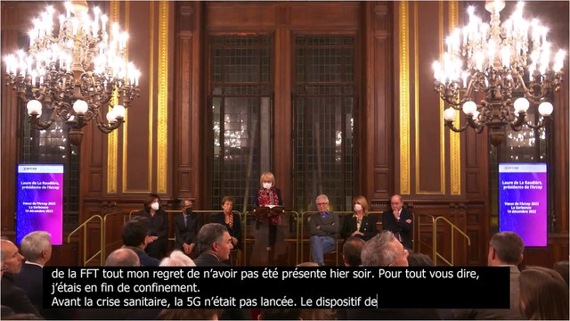 Vœux de l’Arcep 2023 : discours de Laure de La Raudière, présidente de l'Arcep