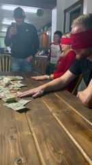 Family Plays Mouse Trap Cash Grab Game