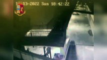 Milano, il video della polizia sul tentato omicidio in piazza Bonomelli
