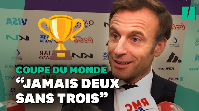La réaction d’Emmanuel Macron après la victoire des Bleus
