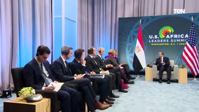 الرئيس السيسي يشارك في الجلسة الختامية لمنتدى الأعمال الأمريكي الأفريقي