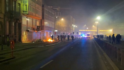 213 arrestations à Bruxelles après la défaite du Maroc