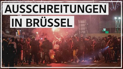 WM-Halbfinale: Ausschreitungen in Brüssel
