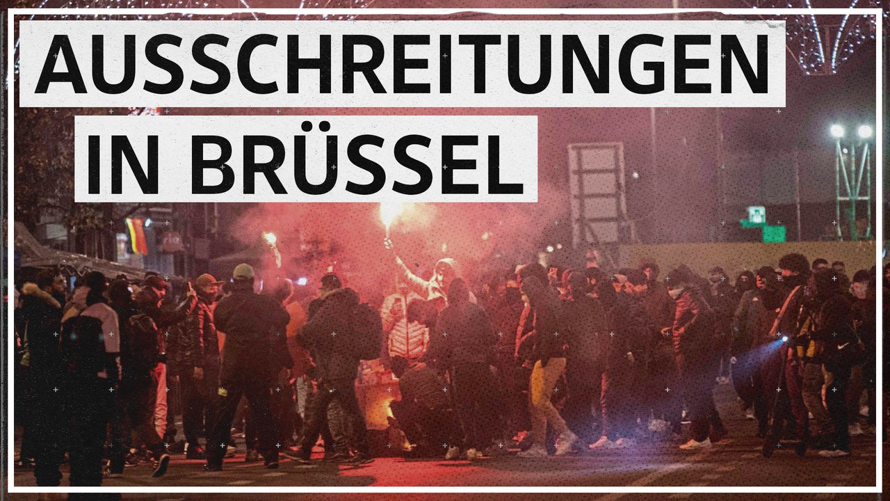 WM-Halbfinale: Ausschreitungen in Brüssel