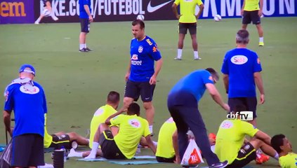 Seleção Brasileira se prepara para pegar a Venezuela