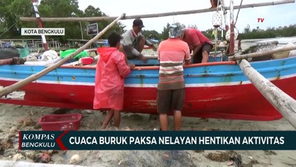 Cuaca Buruk Paksa Nelayan Hentikan Aktivitas