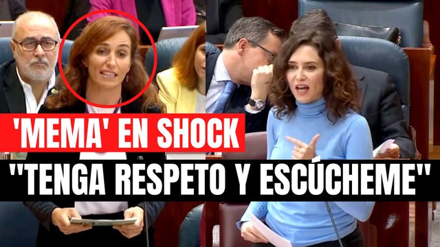 ¡Tenga respeto y escúcheme! Ayuso aplaca a la 'Mema' Mónica García
