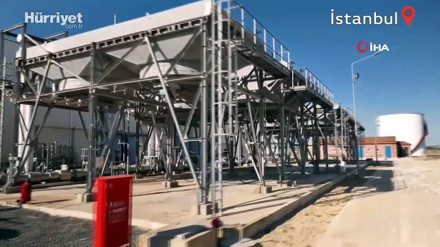 Türkiye'nin en büyük doğal gaz deposu olan Silivri Doğal Gaz Depolama Tesisi açılıyor