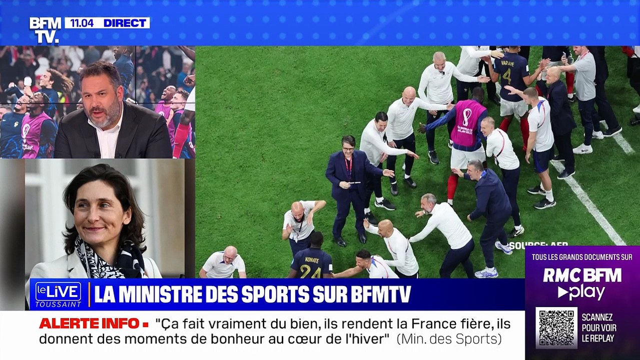 "Les chiffres sont là !" : Emmanuel Macron se félicite des audiences des Bleus en Coupe du monde sur TF1