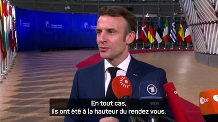 France - Macron : "Je croise les doigts pour dimanche"