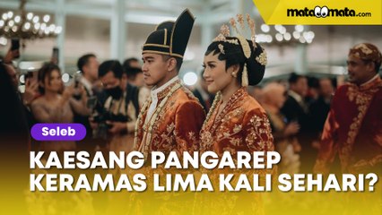 Dapat Laporan Kaesang Pangarep Keramas Lima Kali Sehari, Respon Gibran Bikin Ngakak