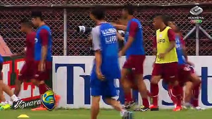 Lusa treina antes de clássico contra Verdão