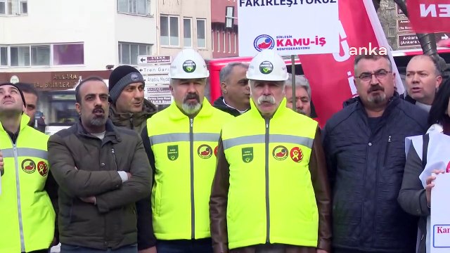 BİRLEŞİK KAMU-İŞ’TEN ANKARA’DA BÜTÇE PROTESTOSU