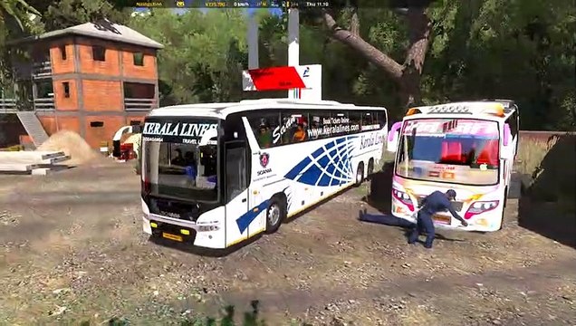 Kerala map ets2 _ First Trip with Kerala Lines Scania Metrolink _ ETS2 Busmod _ Bus Simulator ETS 2-(1080p60)